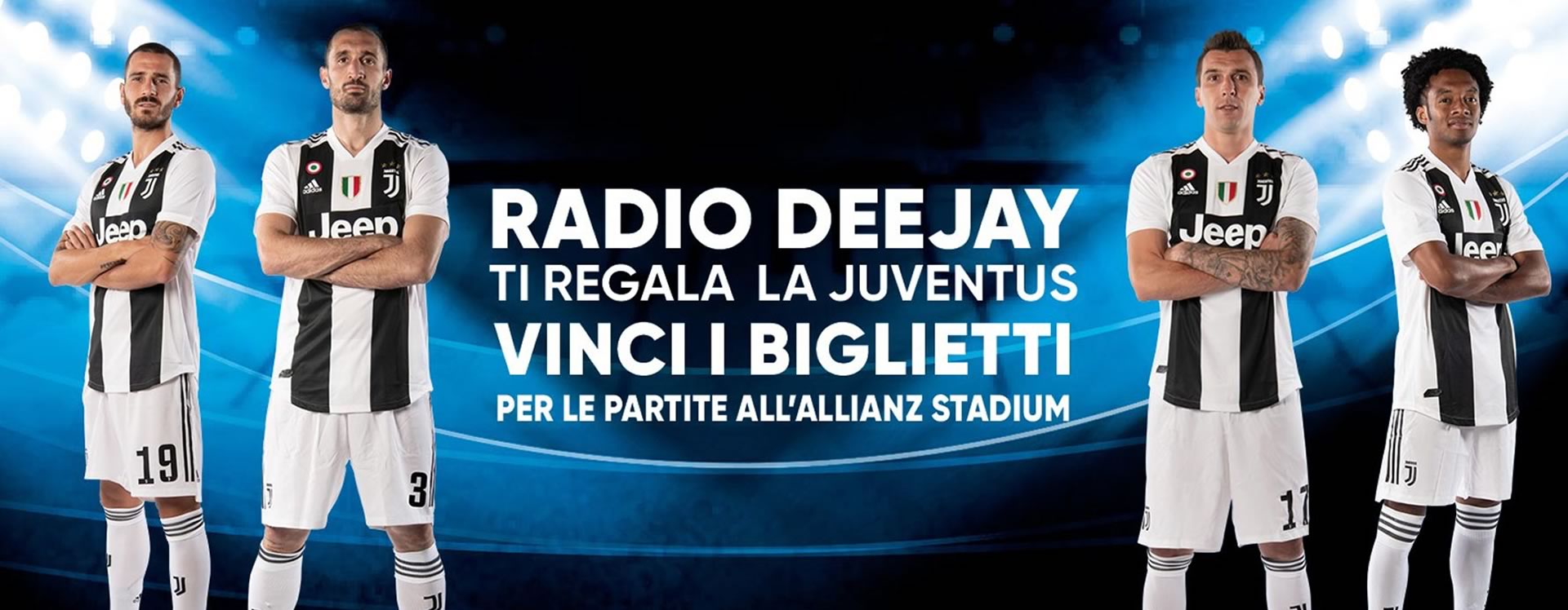 Concorso online Radio Deejay Juventus official radio | Unique